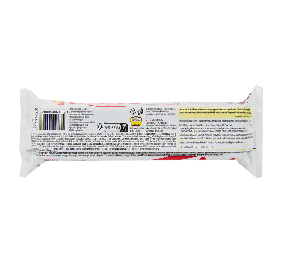 Nippon Puff Rice With Milk Chocolate 200 g
