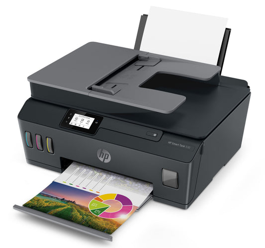 HP Smart Tank 530 All-in-One Wireless Ink Tank Printer (4SB24A),Black