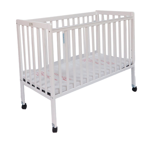 First Step Baby Wooden Bed, White A25, 6089