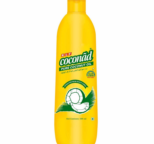 KLF Coconad Pure Coconut Oil 500 ml Lulu Hypermarket