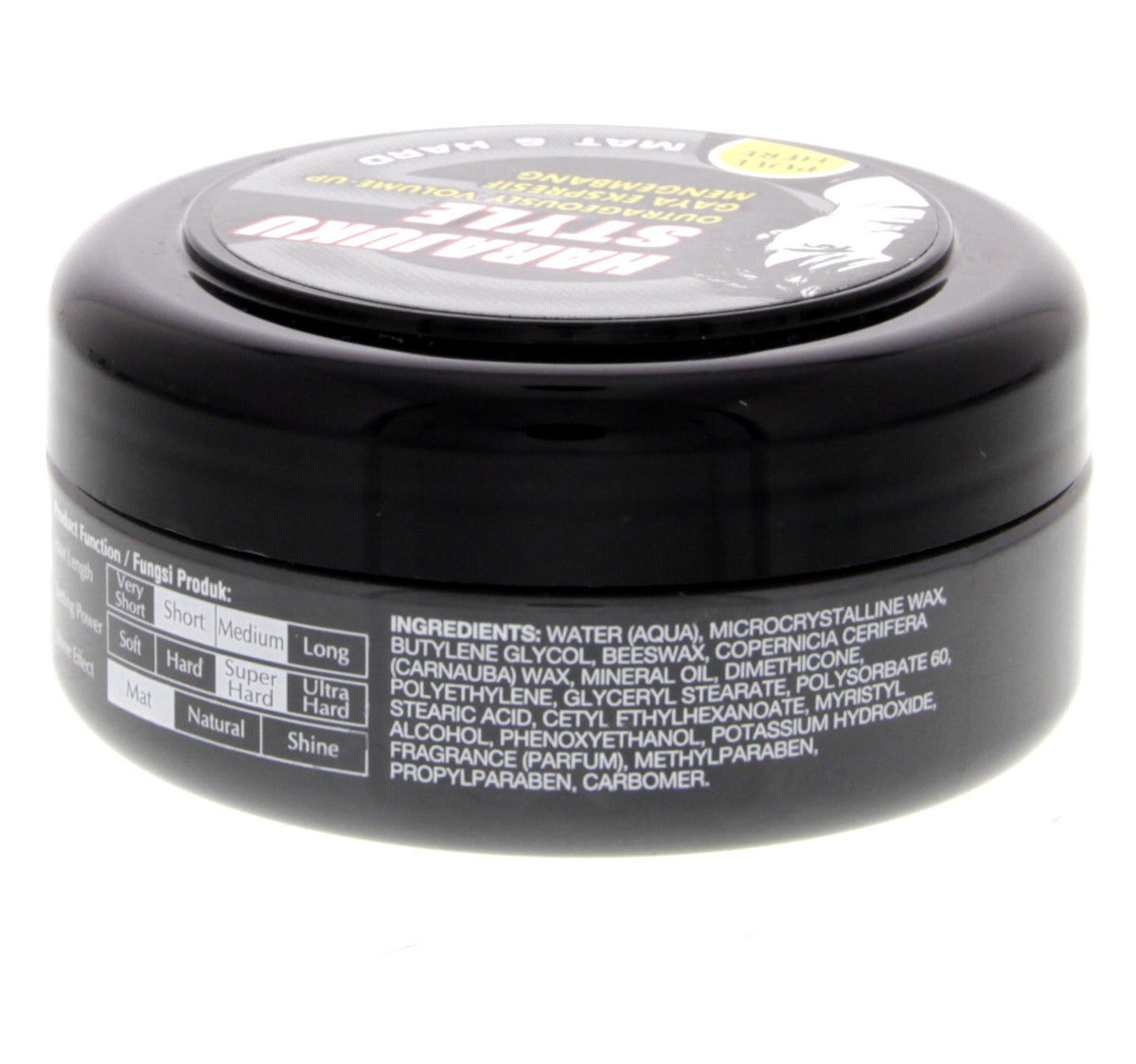 Gatsby Hair Wax Mat & Hard 75 g