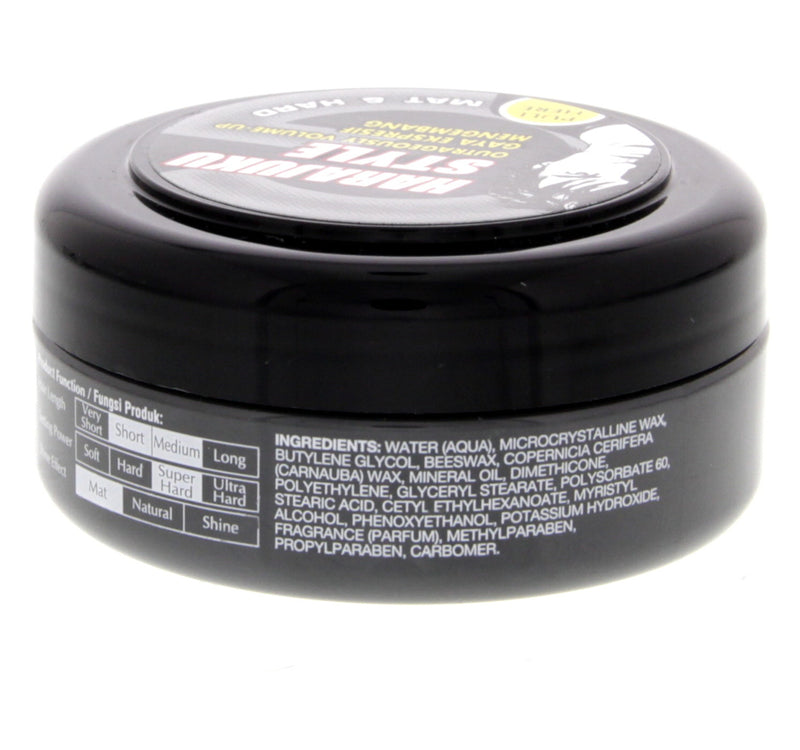 Gatsby Hair Wax Mat & Hard 75 g