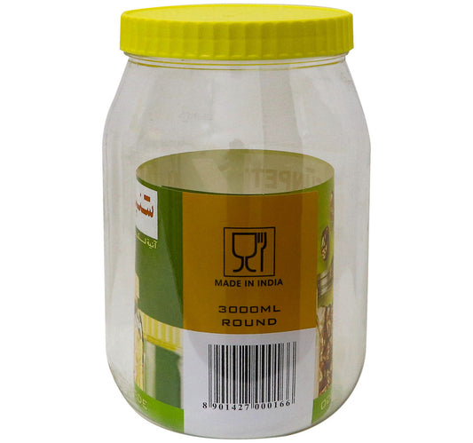 Sunpet Plastic Jar, 3000 ml