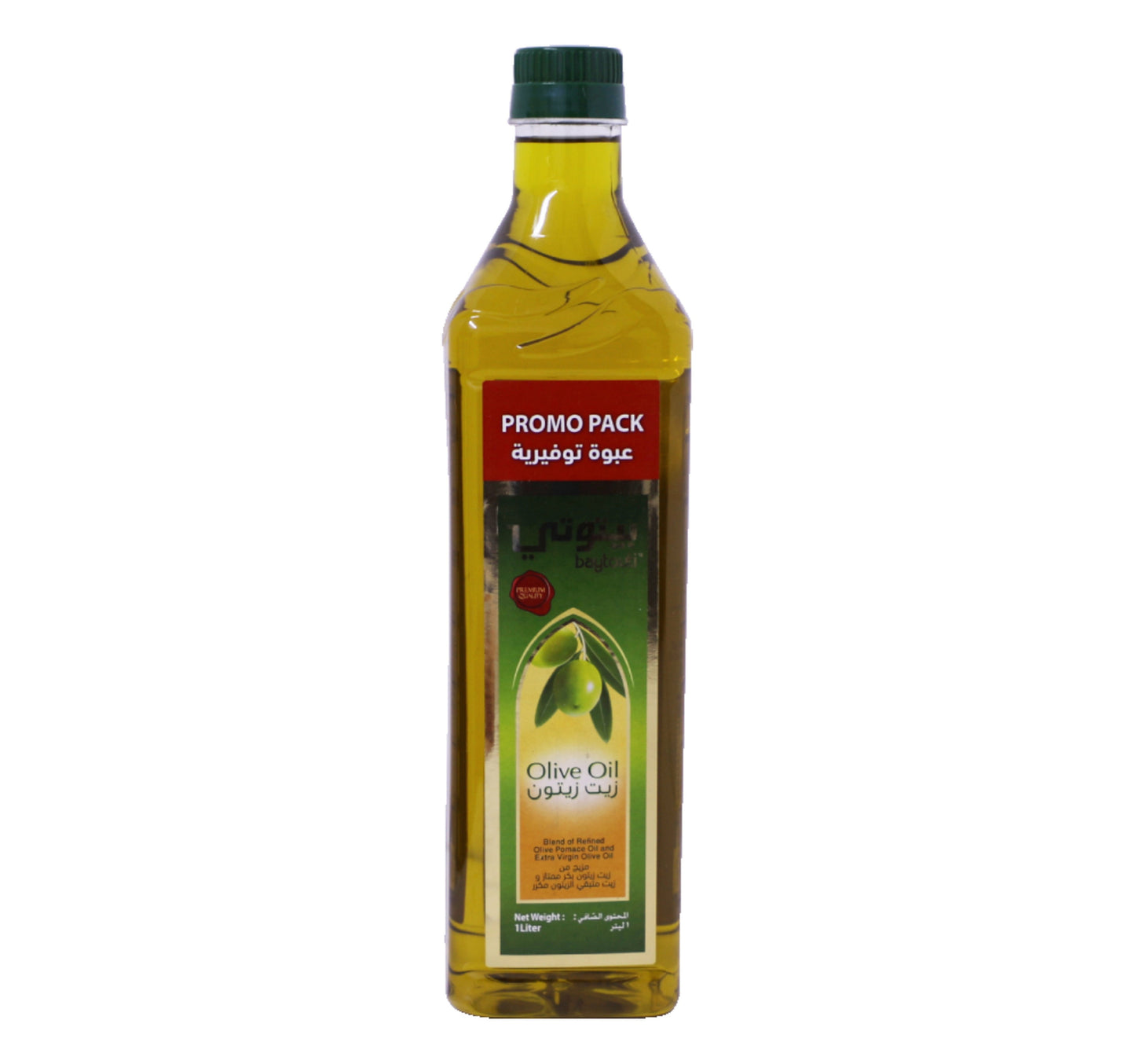 Baytouti Olive Pomace Oil and Extra Virgin Olive Oil 1 Litre