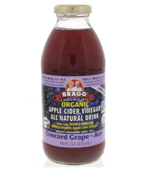 Bragg Organic Apple Cider Vinegar Concord Grape Acai 473 ml