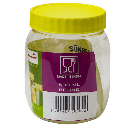 Sunpet Plastic Jar 500ml