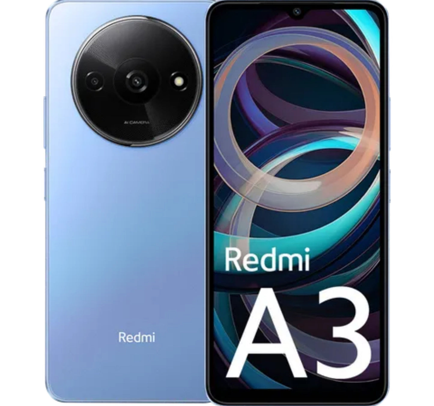 Xiaomi Redmi A3 4G Smartphone, 3 GB RAM, 64 GB Storage, Star Blue Lulu Hypermarket