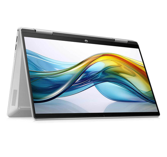 HP Pavilion x360 2-in-1 Laptop 14 inches FHD Touch Screen with HP Pen,Intel Core i5-1335U, 8 GB DDR4-3200 MHz Ram, 512 GB PCIe NVMe M.2 SSD, Windows 11 Home, Natural Silver, 14-ek1013ne