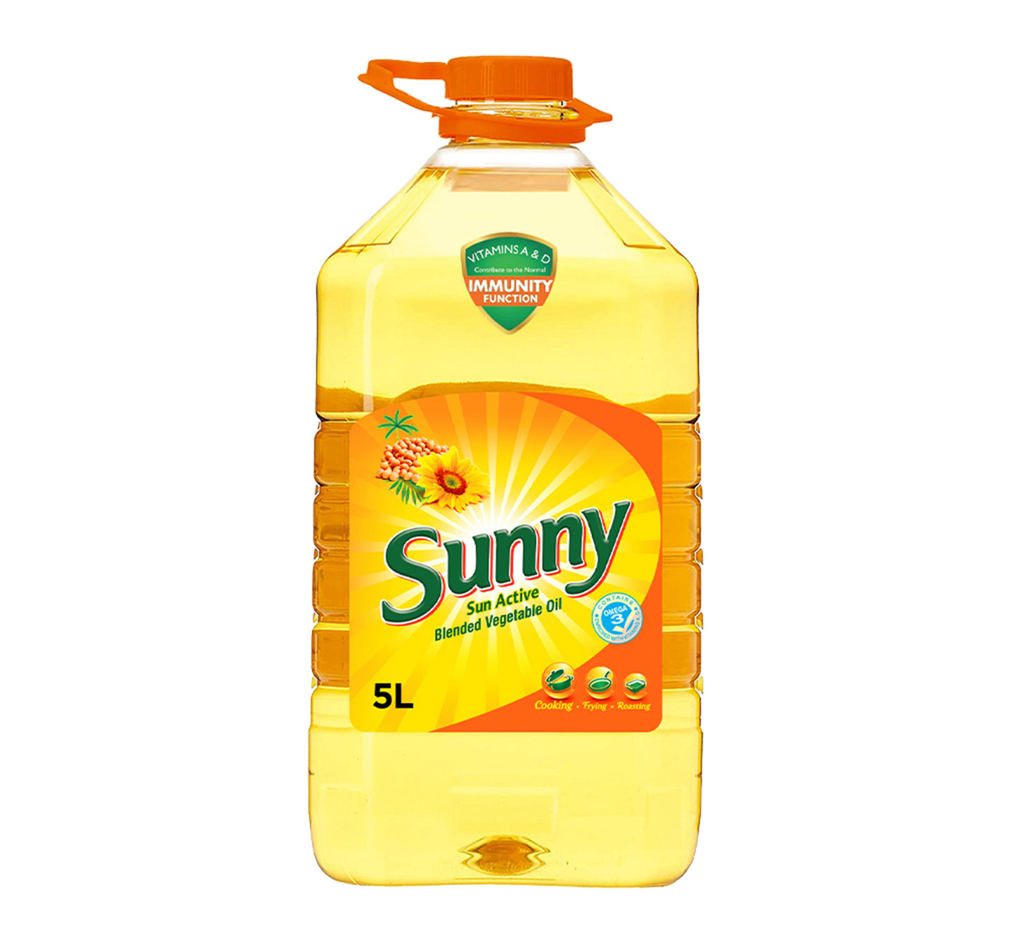 Sunny Sun Active Blended Vegetable Oil 5 Litres Lulu Hypermarket