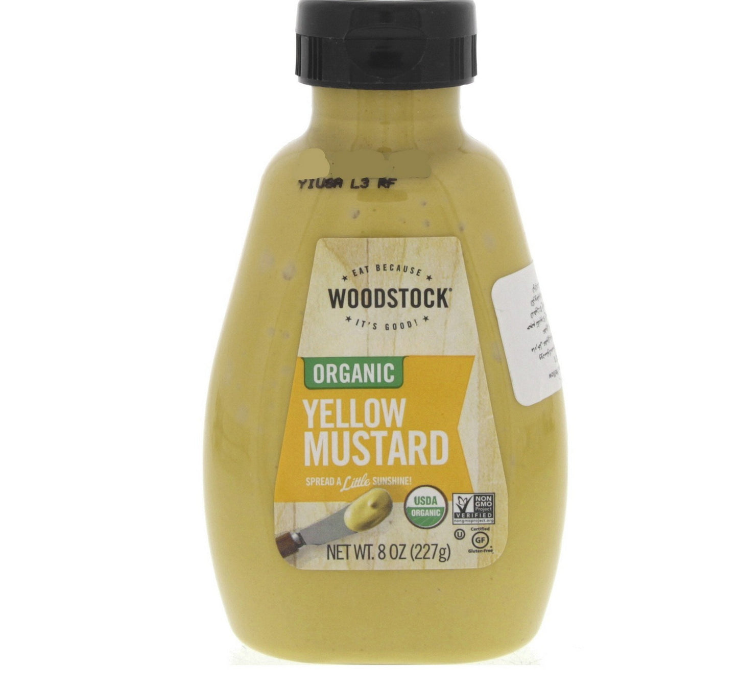 Woodstock Organic Yellow Mustard 227 g Lulu Hypermarket
