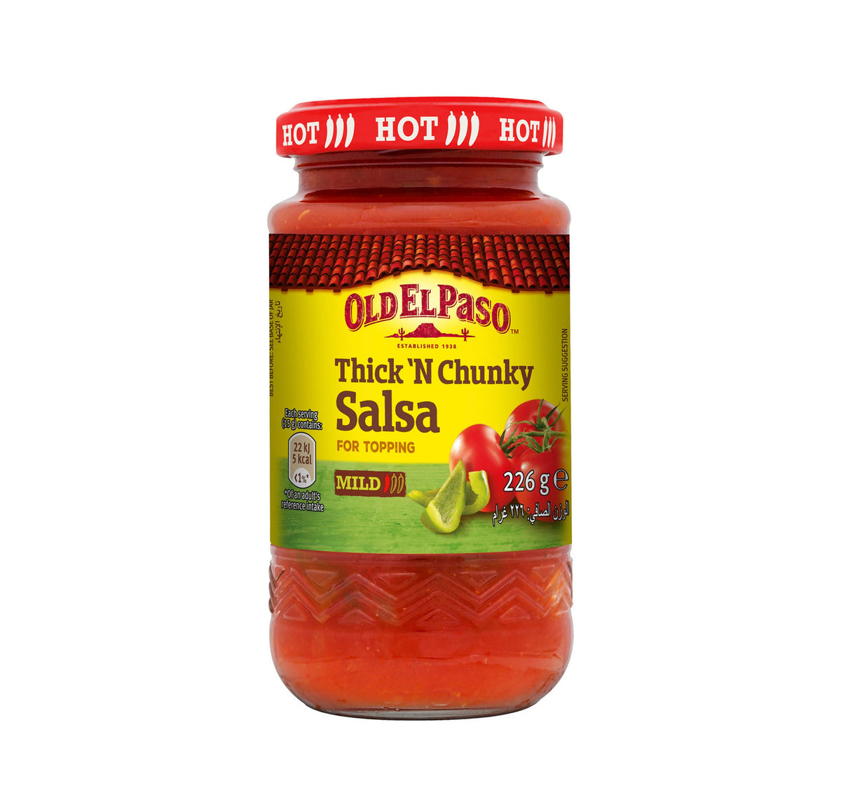 Old El Paso Salsa Sauce Mild 226 g