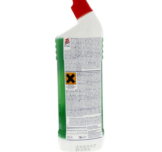 W.C Net Mountain Fresh Bleach Gel With Baking Soda 750 ml
