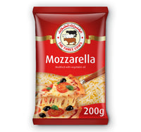 The Three Cows Shredded Mozzarella Cheese 200 g Lulu Hypermarket