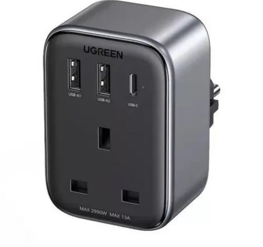 Ugn Travel Adptr 30W CD314 Blk Lulu Hypermarket
