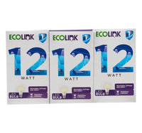 Ecolink 12W LED Bulb, 3 pcs, E27