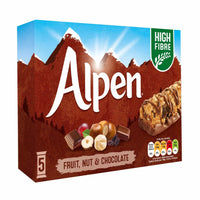 Alpen Fruit & Nut With Milk Chocolate 5 x 29 g Lulu Hypermarket