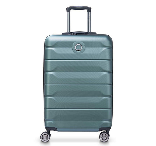 Delsey Air Armour 4 Wheels Hard Trolley, 78 cm, Green