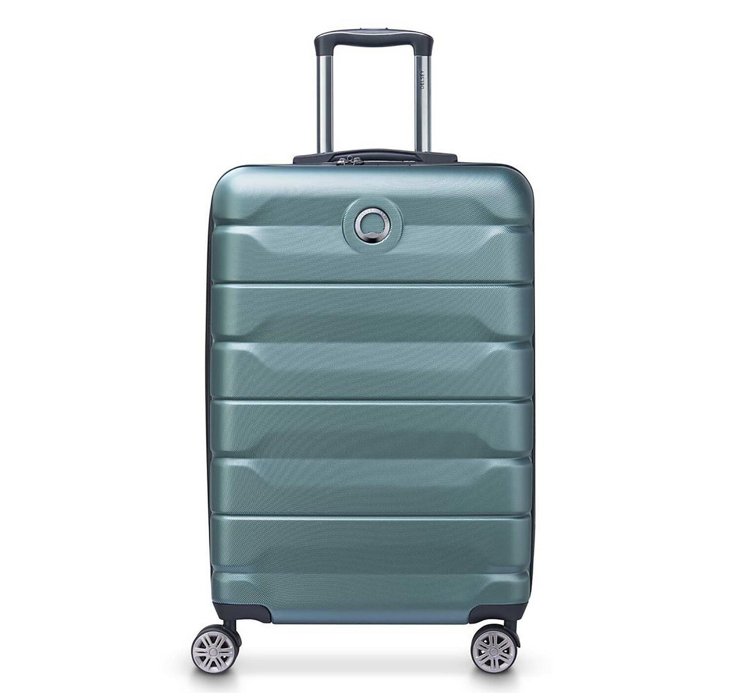 Delsey Air Armour 4 Wheels Hard Trolley, 78 cm, Green