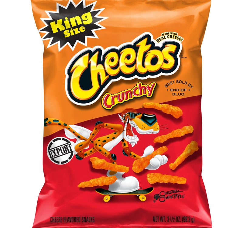 Cheetos Crunchy Cheese Flavored Snacks 99.2 g Lulu Hypermarket