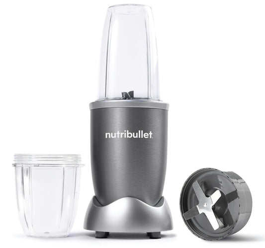 Nutribullet Multi-Function High Speed Blender, 600 W, 3 Piece Accessories, Gray, NBR-0612