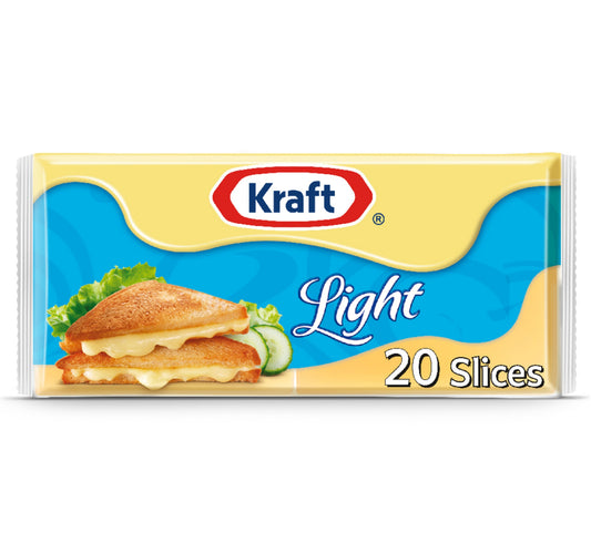 Kraft Cheese Slices Light 400 g Lulu Hypermarket