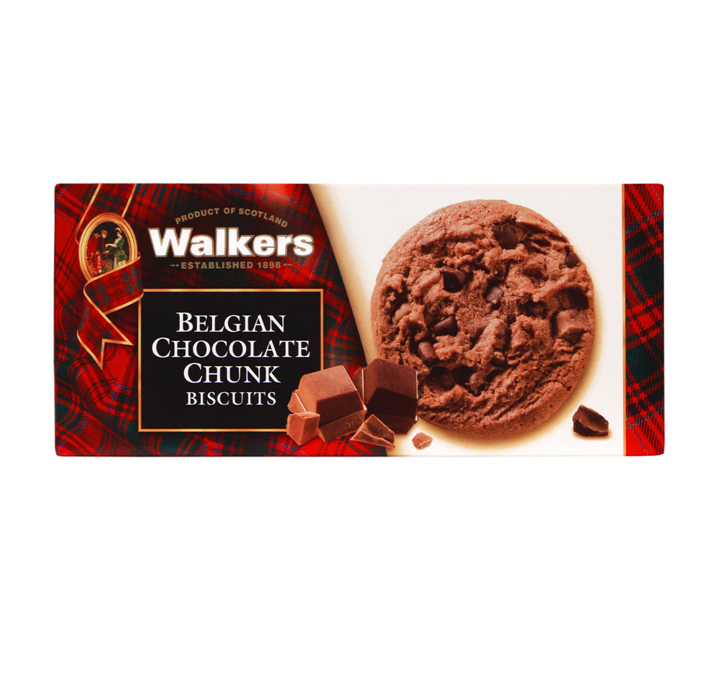 Walkers Belgian Chocolate Chunk Biscuits 150 g Lulu Hypermarket