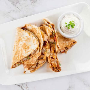 BBQ Quesadillas Lemon