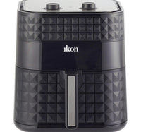 Ikon Air Fryer, 7.5 L, Black/Silver, IK-AF705Y