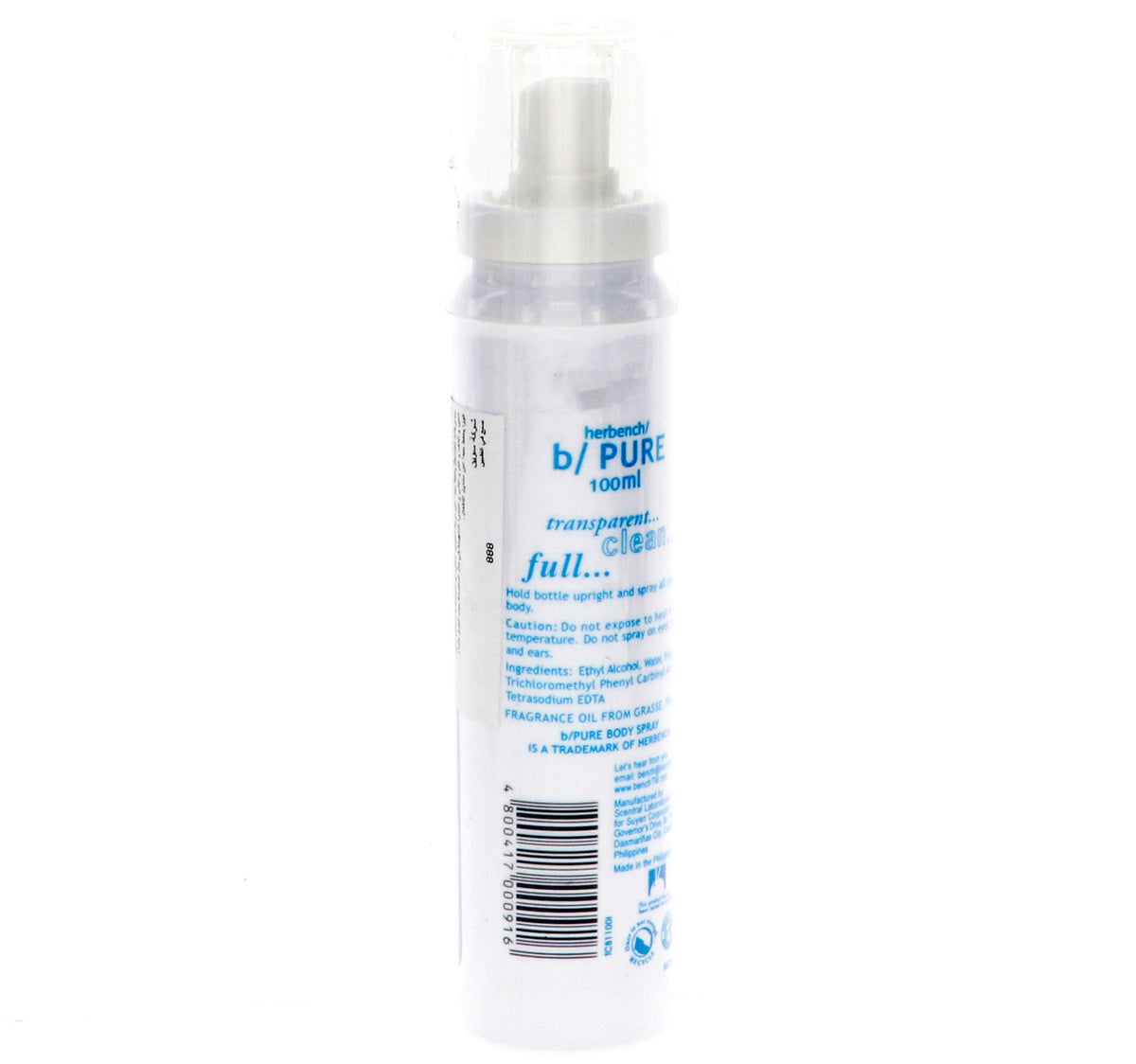 Bench Pure Body Spray 100 ml