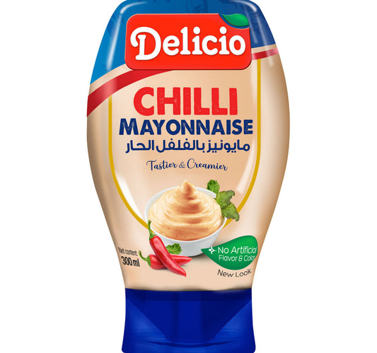 Delicio Chili Mayonnaise 300 ml Lulu Hypermarket