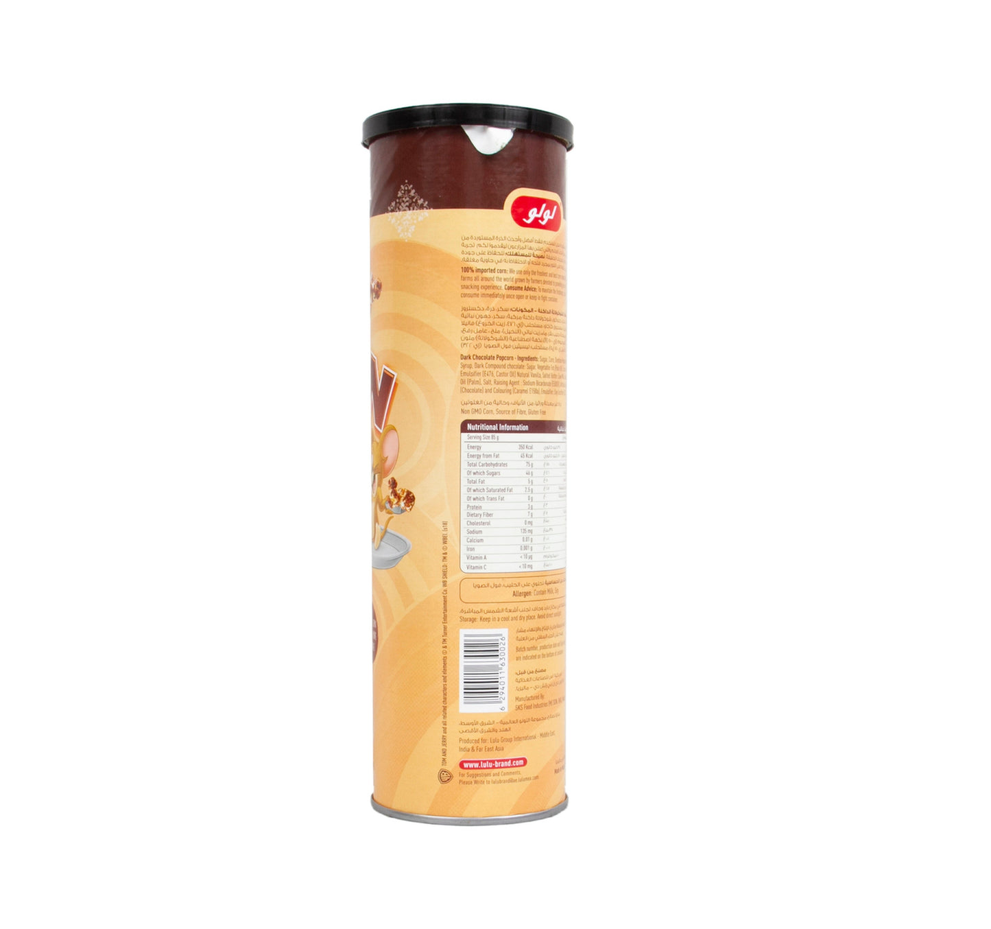 LuLu Dark Chocolate Popcorn 85 g