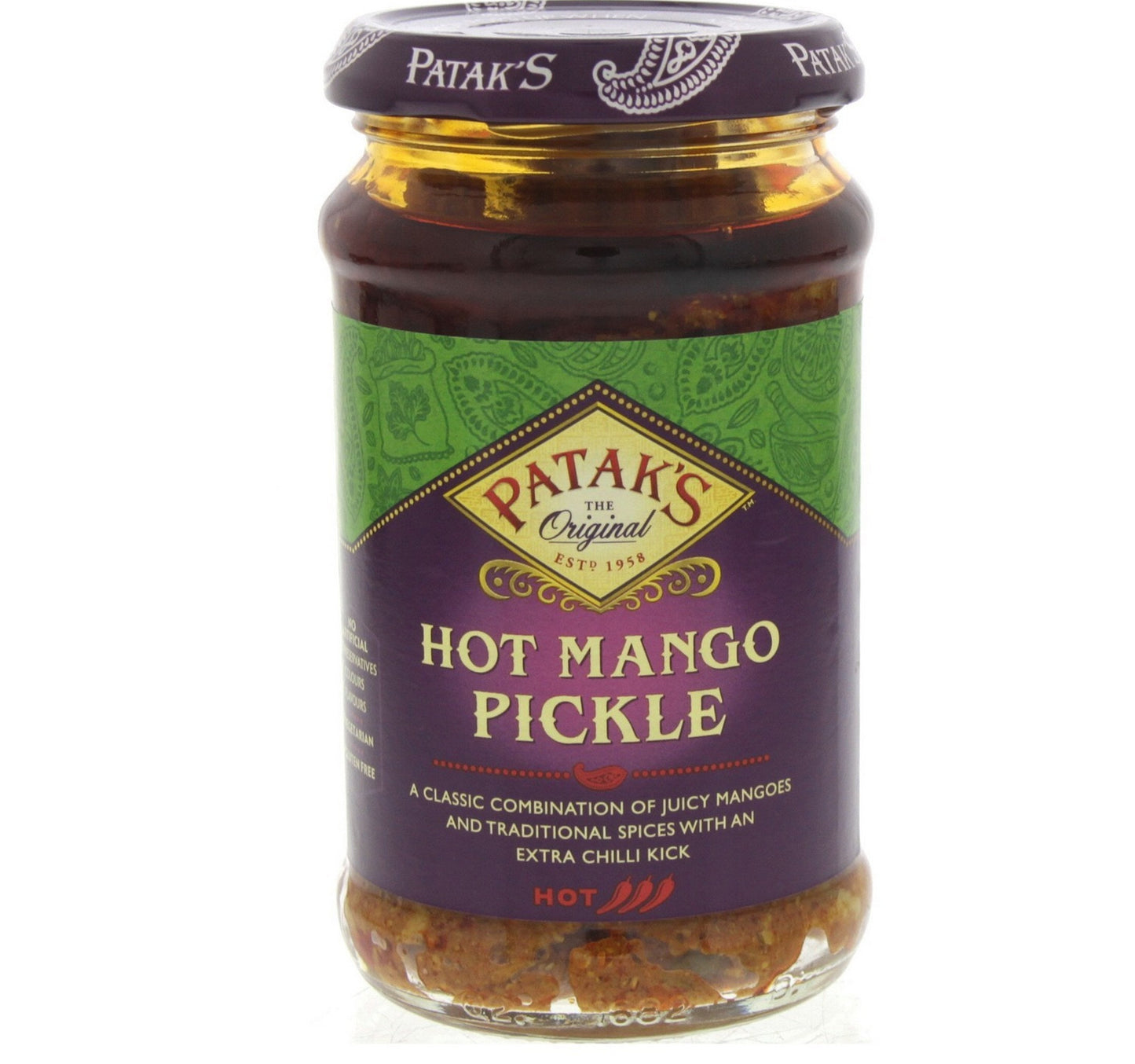 Patak's The Original Hot Mango Pickle 283 g Lulu Hypermarket