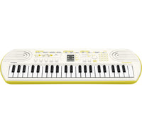 Casio Mini Keyboard with 44 keys, 100 Tones, 50 Rhythms, White, SA-80H2