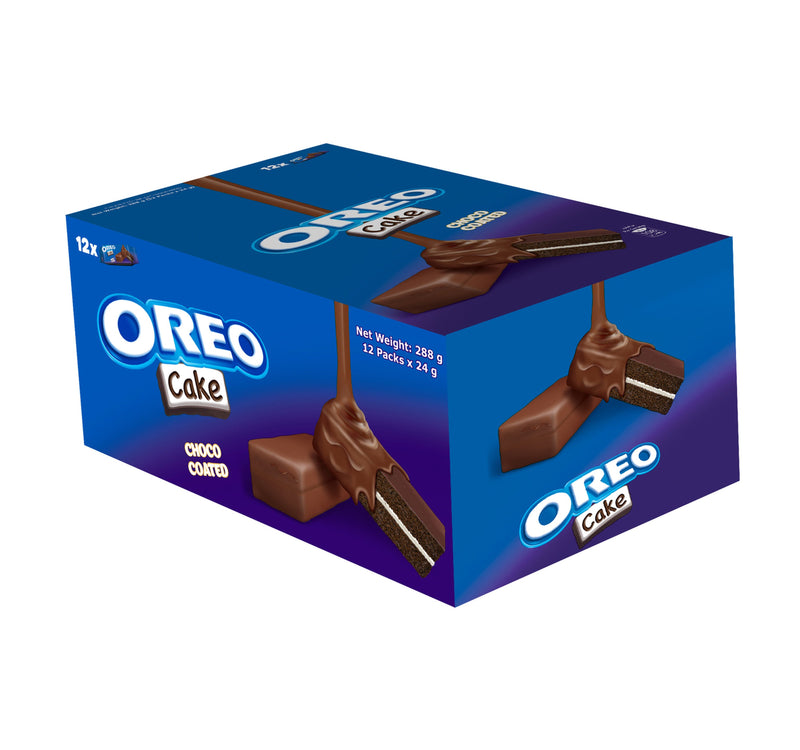 Oreo Cadbury Chocolate Coated Cake 12 x 24 g