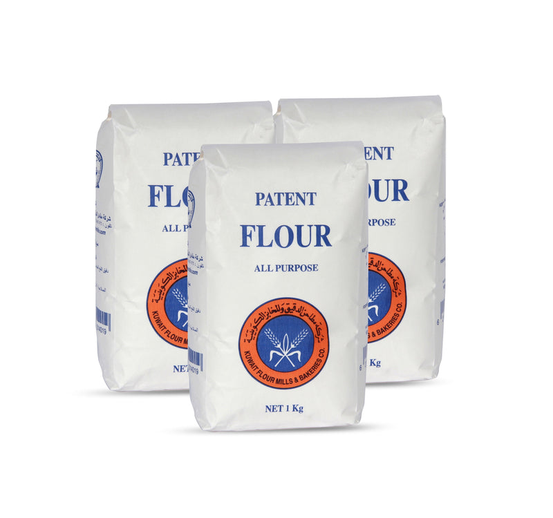 KFMBC All Purpose Flour 3 x 1 kg Lulu Hypermarket