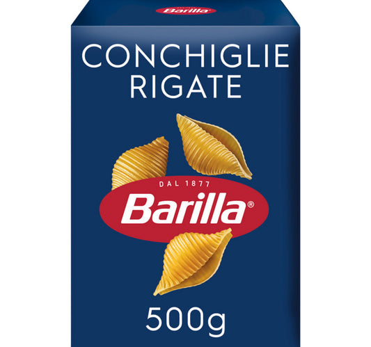 Barilla Conchiglie Rigate Pasta 500 g Lulu Hypermarket