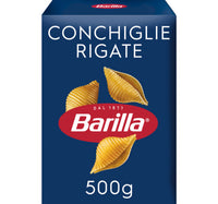 Barilla Conchiglie Rigate Pasta 500 g Lulu Hypermarket