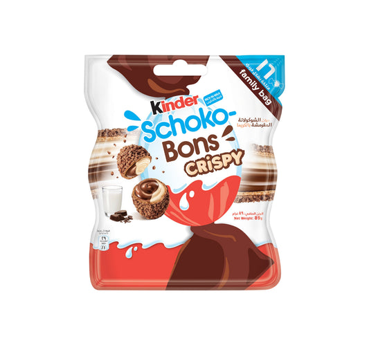 Ferrero Kinder Schoko Bons Crispy Chocolate 89 g Lulu Hypermarket