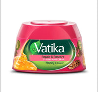 Vatika Repair & Restore Styling Hair Cream Honey & Castor 140 ml