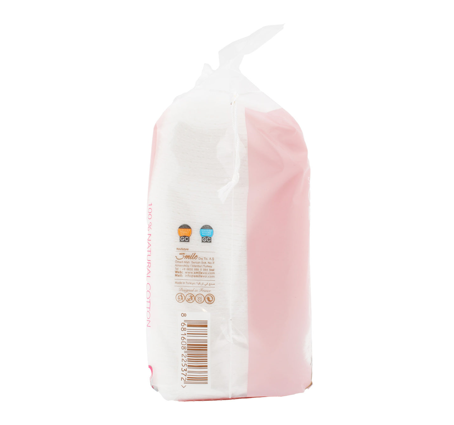 Voi Cotton Pads Square Silky 50 pcs