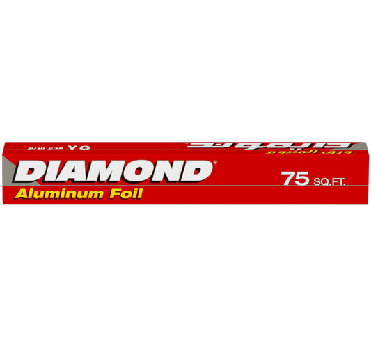 Diamond Aluminum Foil Size 22.8m x 30.4cm 75sq.ft 1 pc