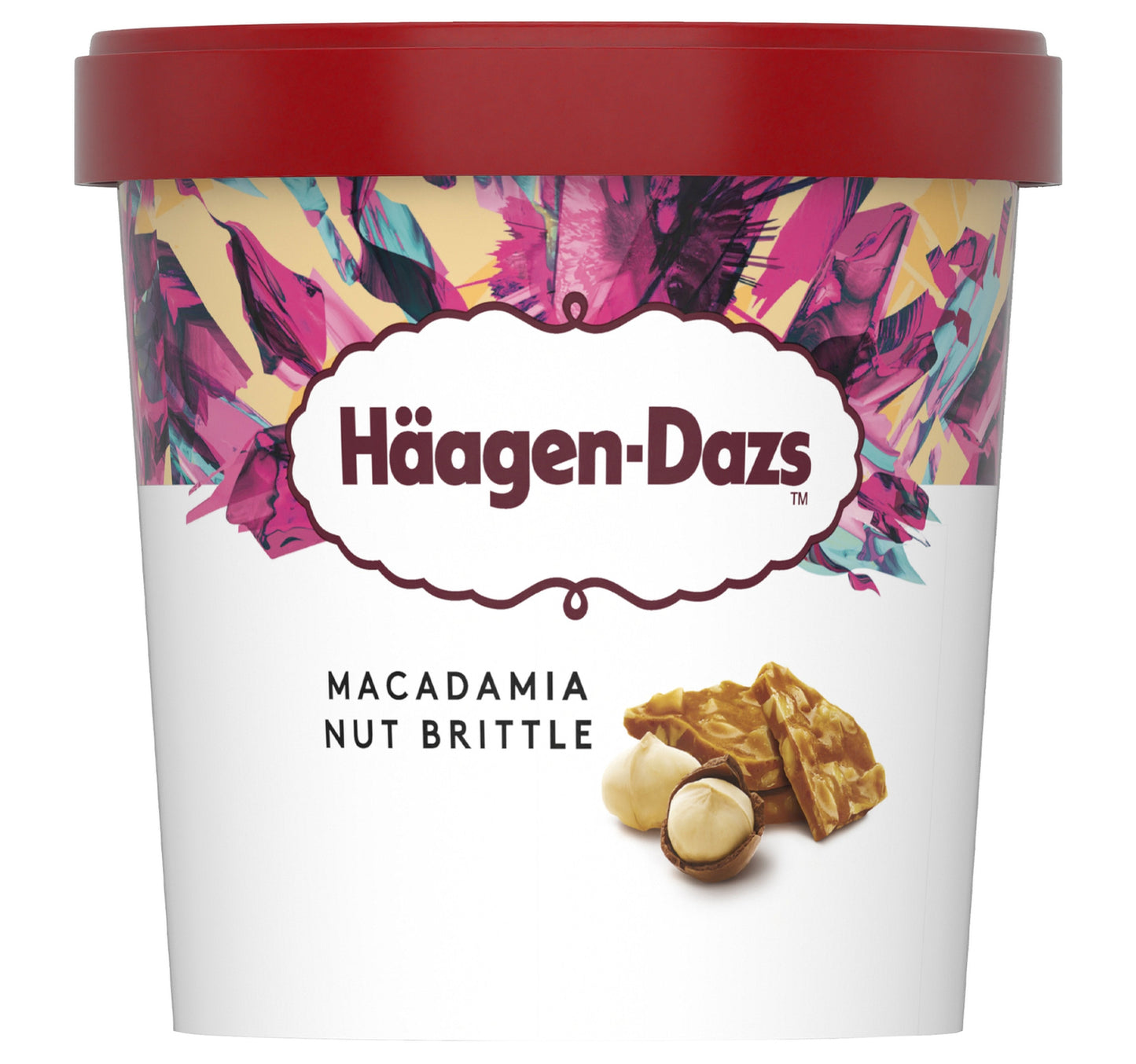 Haagen-Dazs Vanilla With Macadamia Nut Brittle Ice Cream 100 ml Lulu Hypermarket
