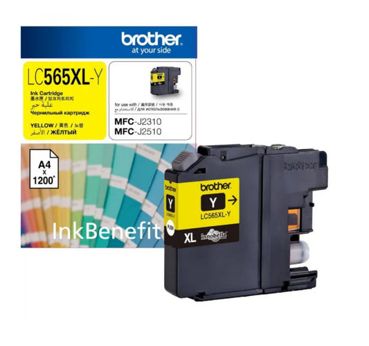 Brother Cartridge LC565 Yellow