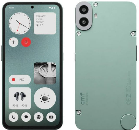 CMF by Nothing Phone 1 5G Smartphone, 8 GB RAM, 256 GB Storage, Light Green