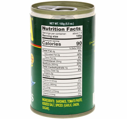Mega Sardines in Tomato Sauce 155 g