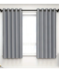 Maple Leaf Jacquard Window Curtain, 140 x 240 cm, Assorted