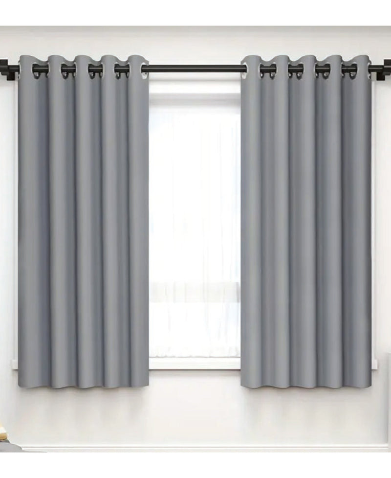 Maple Leaf Jacquard Window Curtain, 140 x 240 cm, Assorted