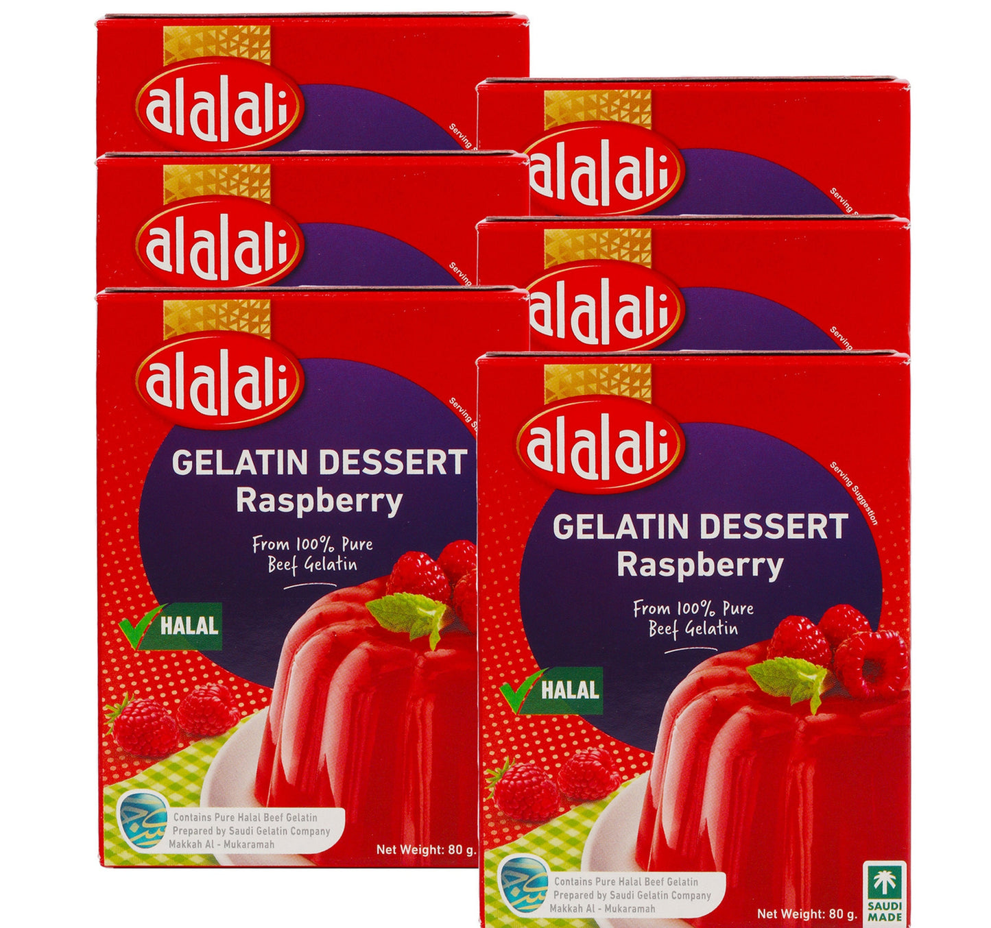 Al Alali Gelatin Dessert Value Pack 6 x 80 g Lulu Hypermarket
