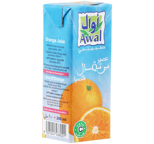 Awal Valencia Orange Juice 200 ml