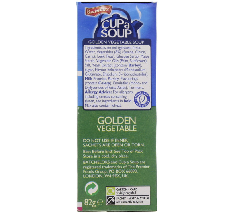 Batchelors Cup A Soup Golden Vegetable Soup 82 g